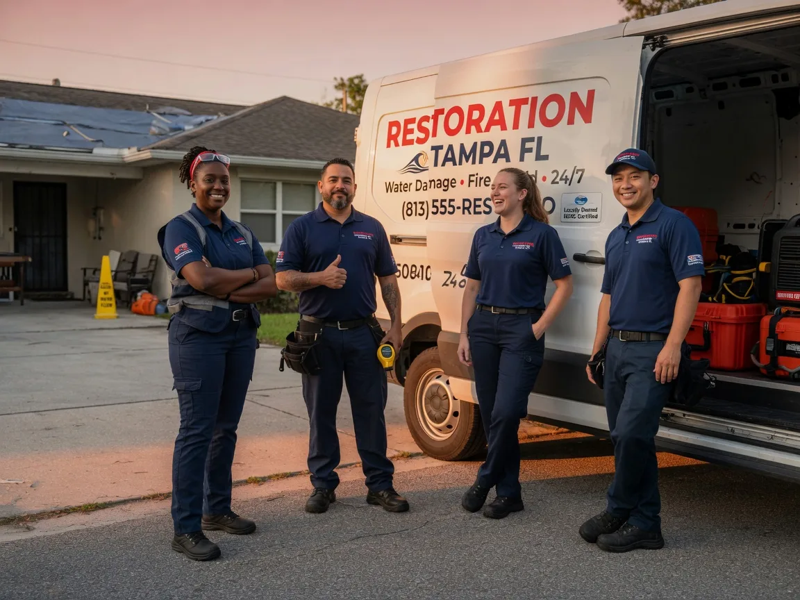 Water Damage Restoration company in Cost, TX